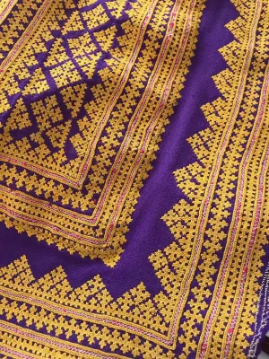 1103 SOLD Vintage Sindh Tunic Fragment with Superb Embroidery