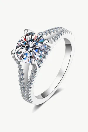 2 Carat Stylish Moissanite Ring