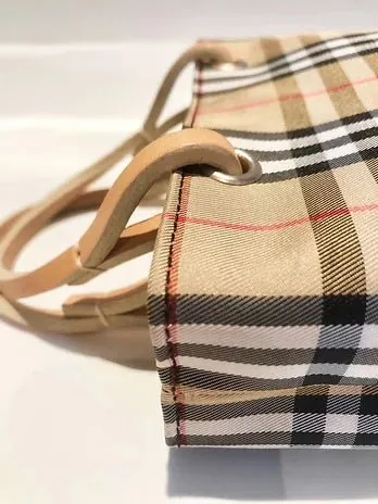 2000s BURBERRY'S NOVA CHECK MINI TOTE BAG