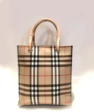 2000s BURBERRY'S NOVA CHECK MINI TOTE BAG