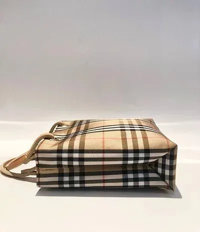 2000s BURBERRY'S NOVA CHECK MINI TOTE BAG
