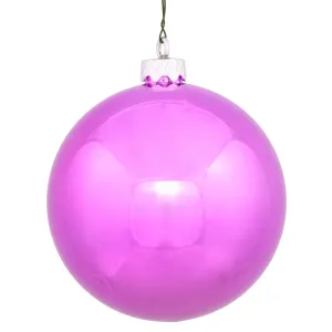 2.75" Orchid Shiny Ball UV Drilled 12/Bg
