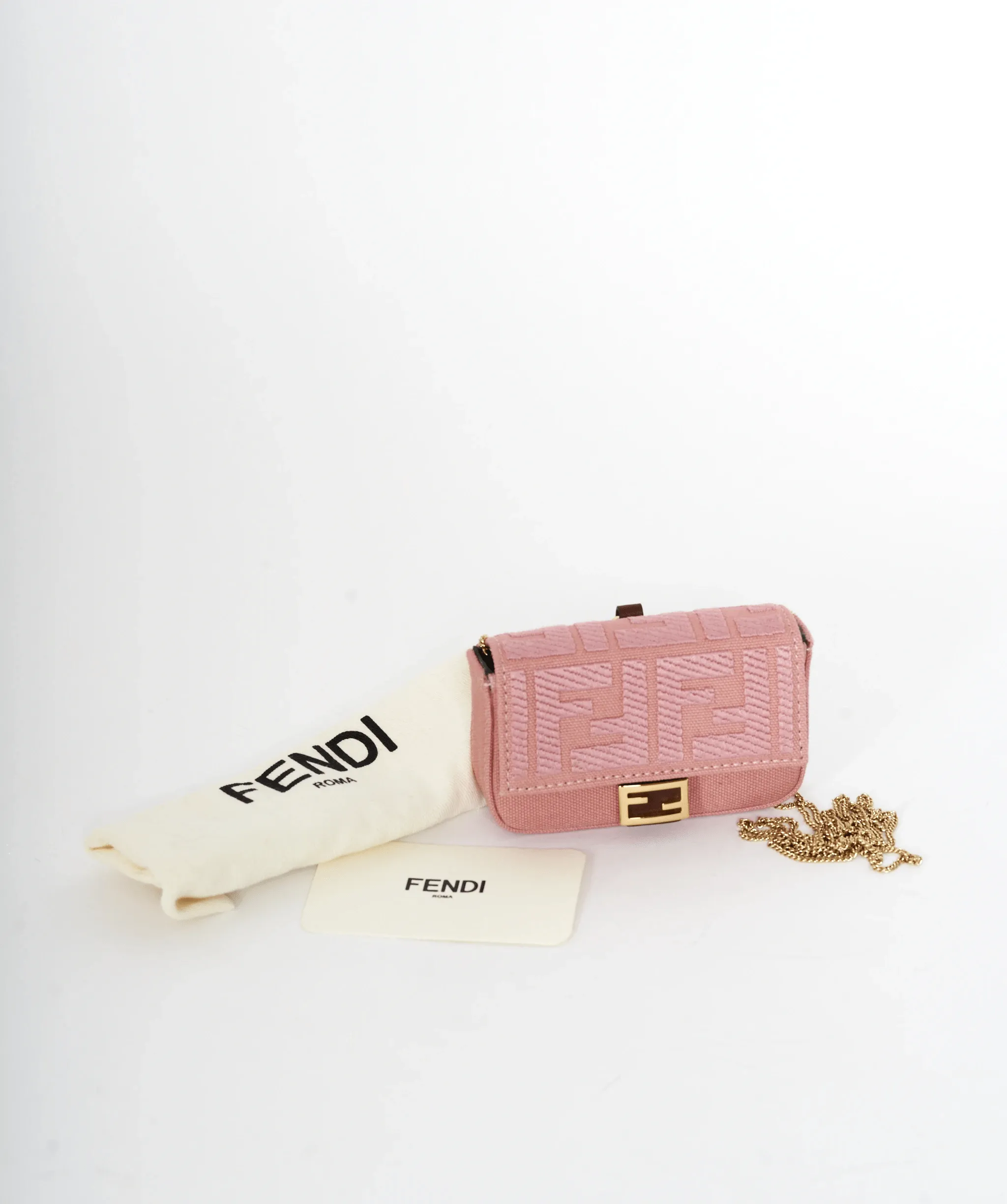 32. LP X C Fendi Mini Baguette