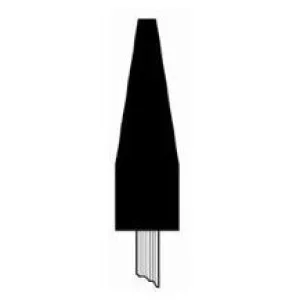 3/4" x 2-1/2" Mounted Points PT-60P Pink A Shaped