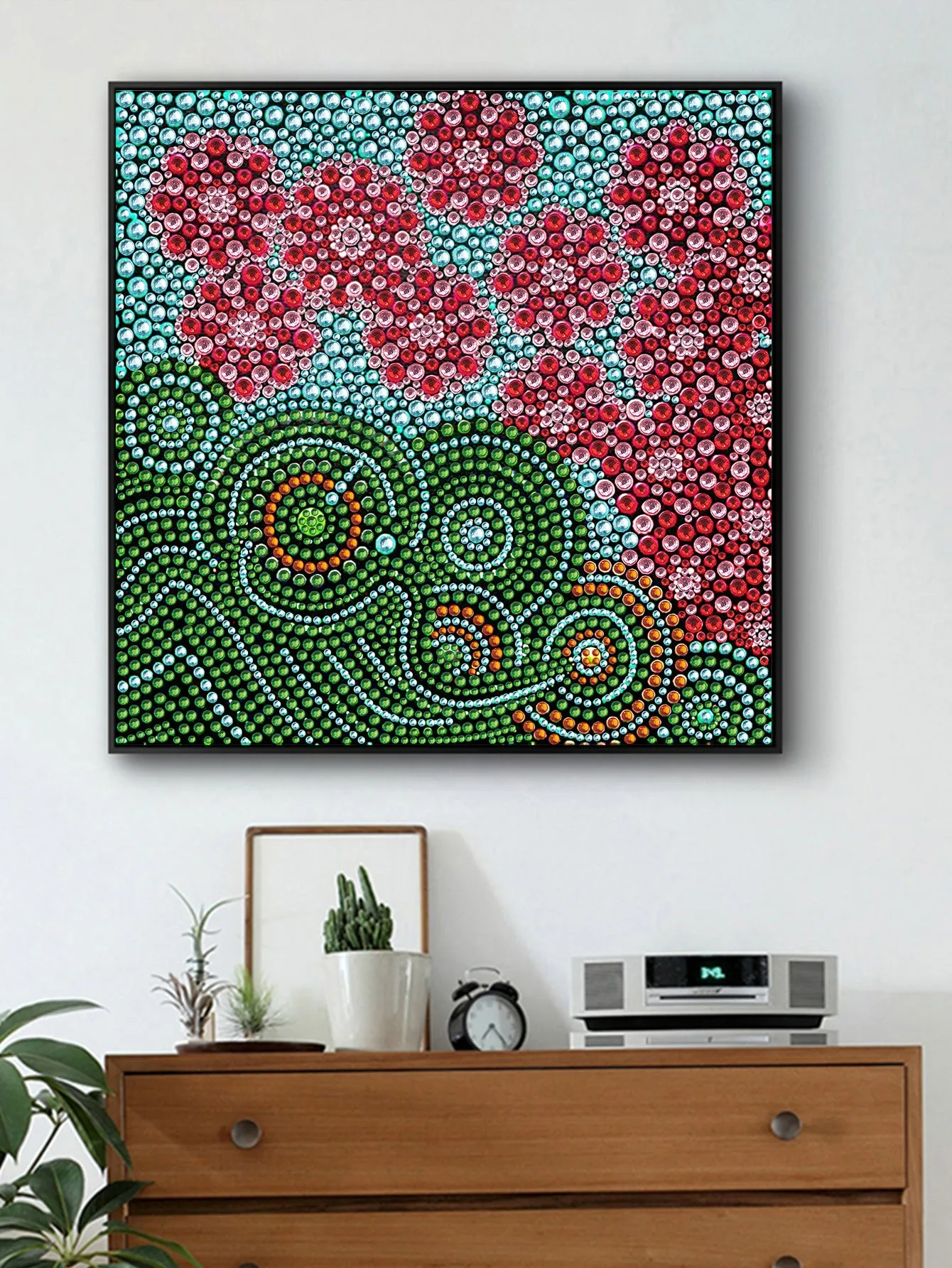 5D DIY Special-Shaped Drill-Flower  30*30CM