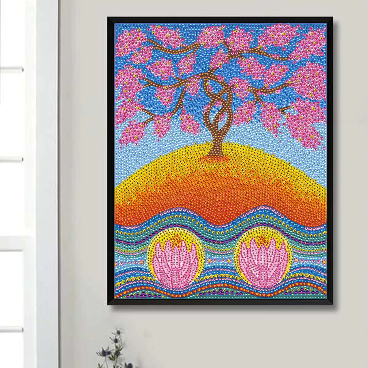 5D DIY Special-Shaped Drill-Tree 30*40CM