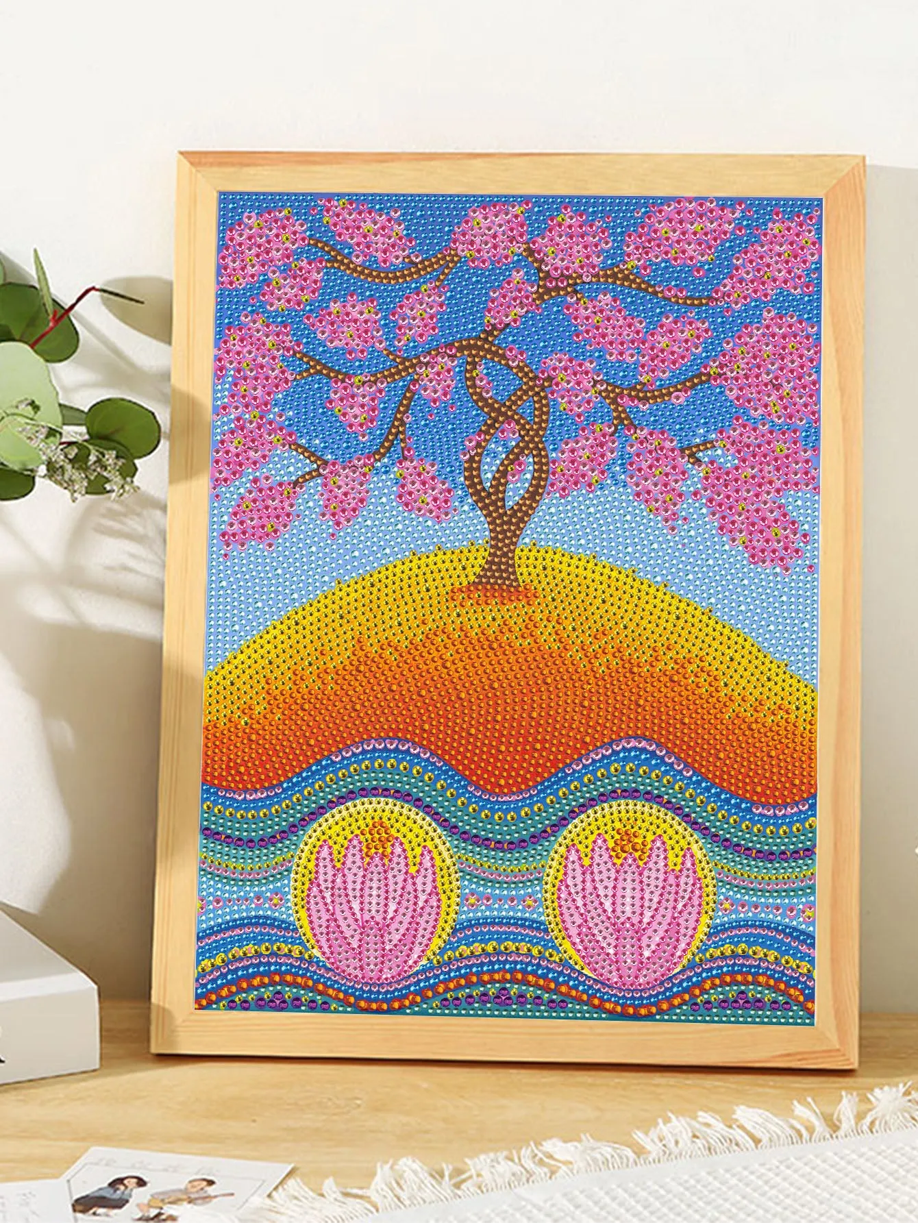 5D DIY Special-Shaped Drill-Tree 30*40CM