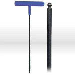 60809 Eklind Power-T T Shaped Hex Key Set,Ball End Hex 9" Arm,S/5/64-1/4".,9 pcs