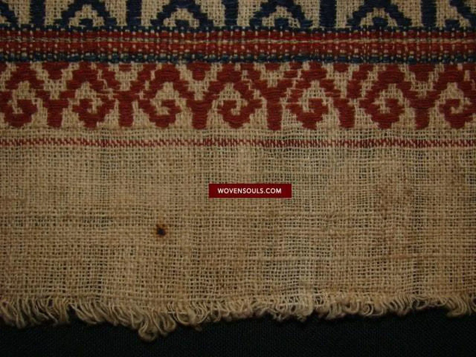 791 Superb Antique Sumatran Tampan Shipcloth textile art