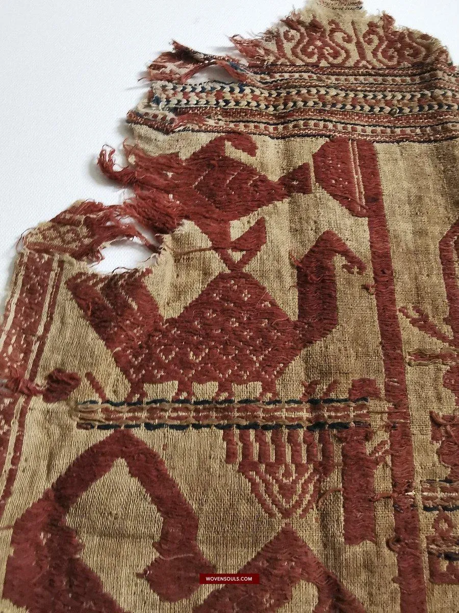 929 Superb Antique Semangka Tampan Shipcloth Sumatra Textile - 1700s