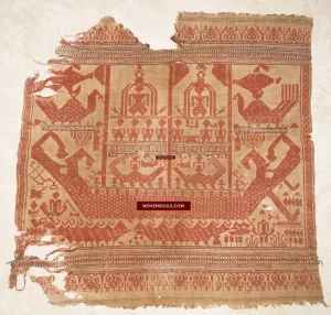929 Superb Antique Semangka Tampan Shipcloth Sumatra Textile - 1700s