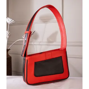 Abelardo Garden Party Red/Black Shoulder Bag