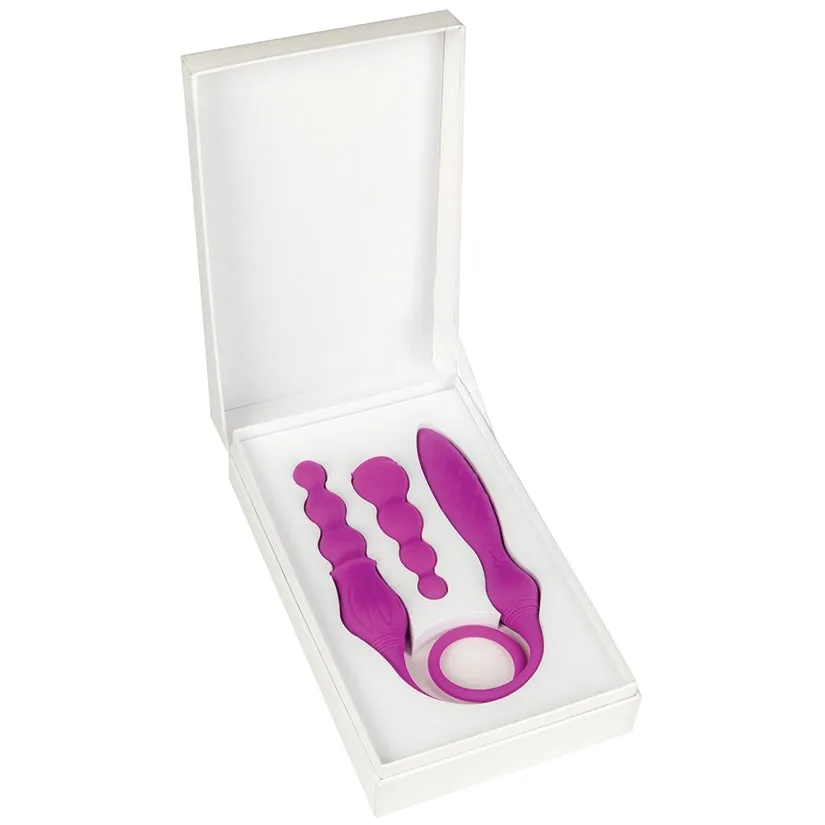 Adrien Lastic 2X LRS Double Vibrator-Purple