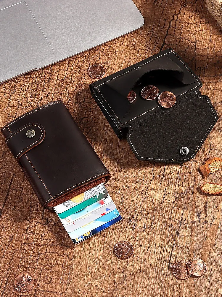 Aluminum Credit Card Holder Wallet For Men Rfid