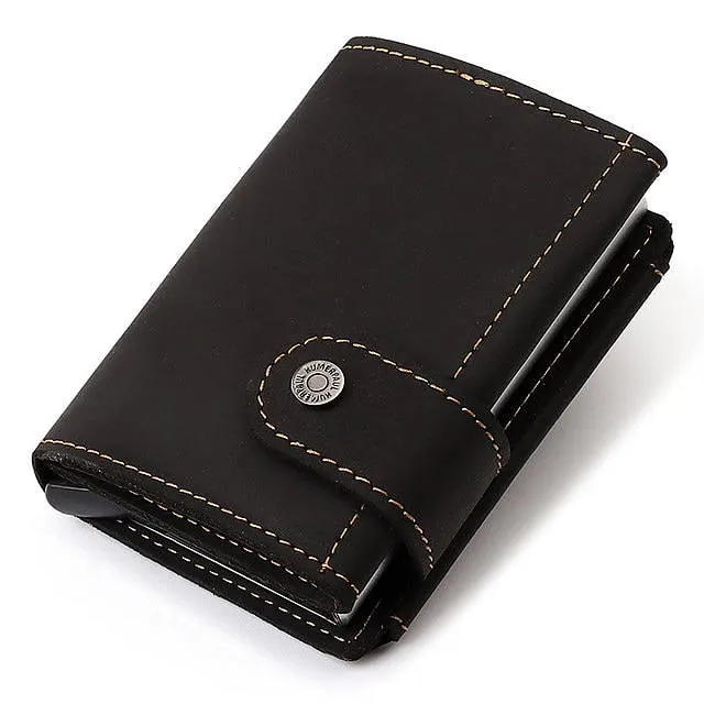 Aluminum Credit Card Holder Wallet For Men Rfid