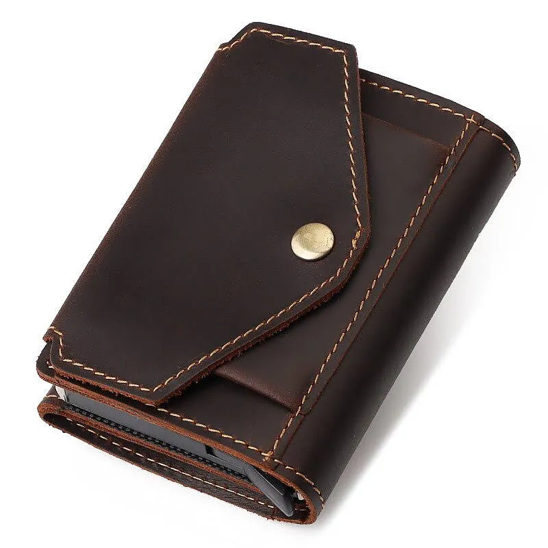 Aluminum Credit Card Holder Wallet For Men Rfid