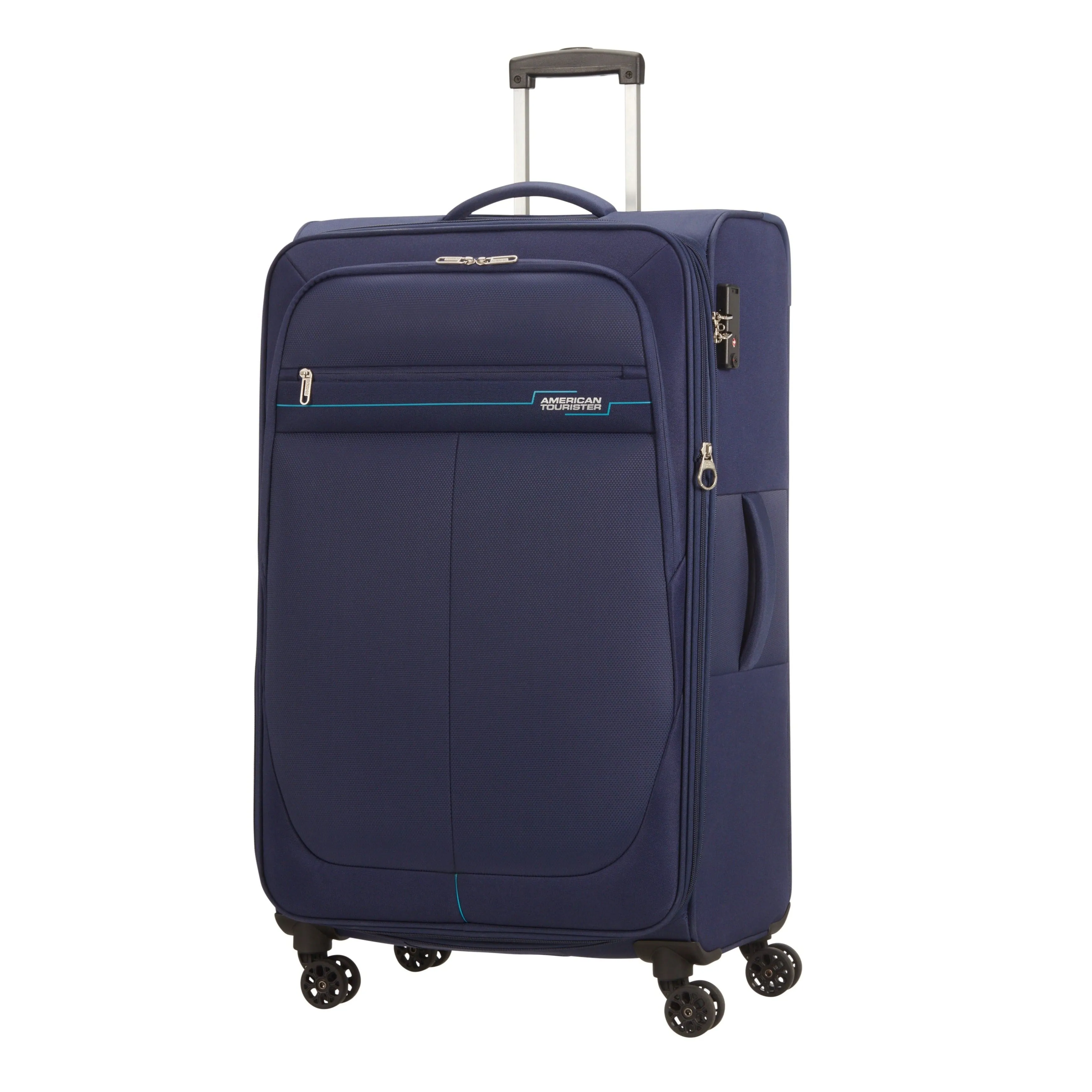 American Tourister Deep Dive Spinner Suitcase 80cm Navy