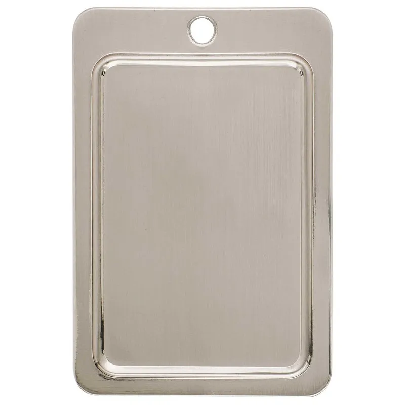 Amerock Candler Half Oval Arch Cabinet Pull 3 in. Satin Nickel 5 pk