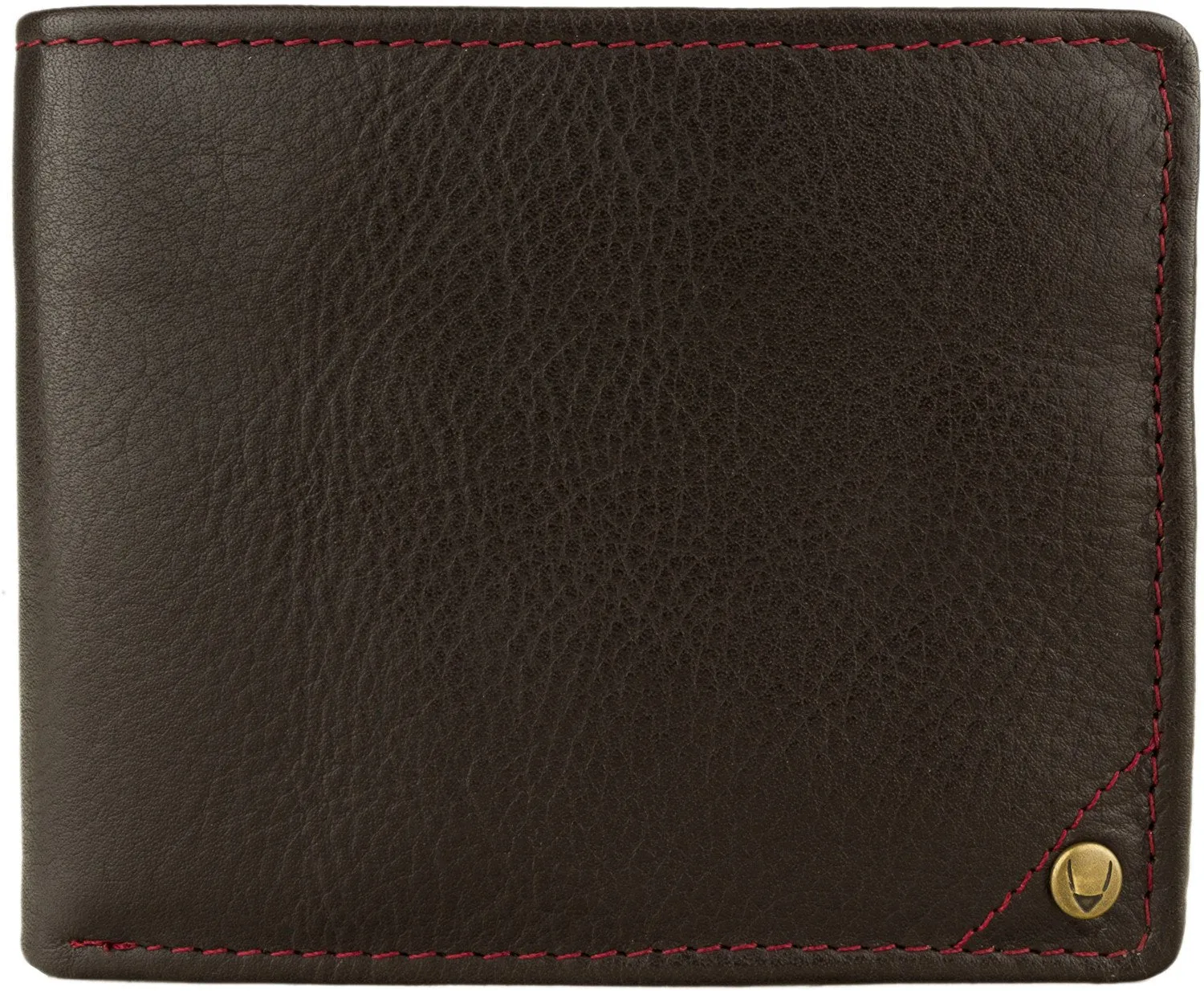 Angle Stitch RFID Blocking Multi-Compartment Leather Wallet