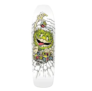 Anti Hero Grimple Stix Grosso Skateboard Deck 9.25 - White