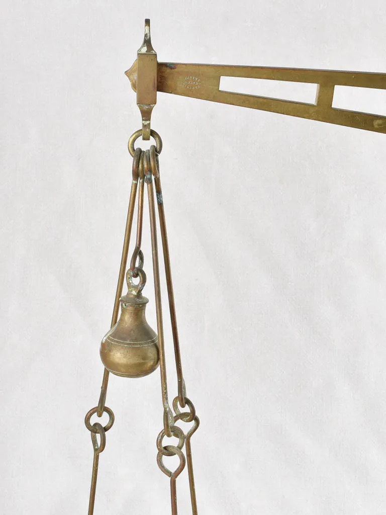 Antique English weigh scales 33½"