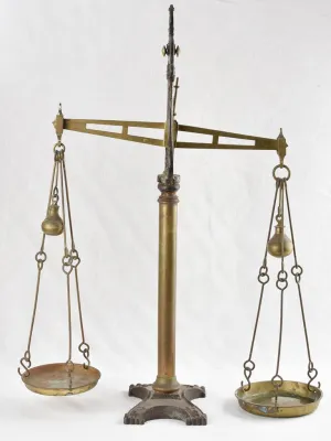 Antique English weigh scales 33½"