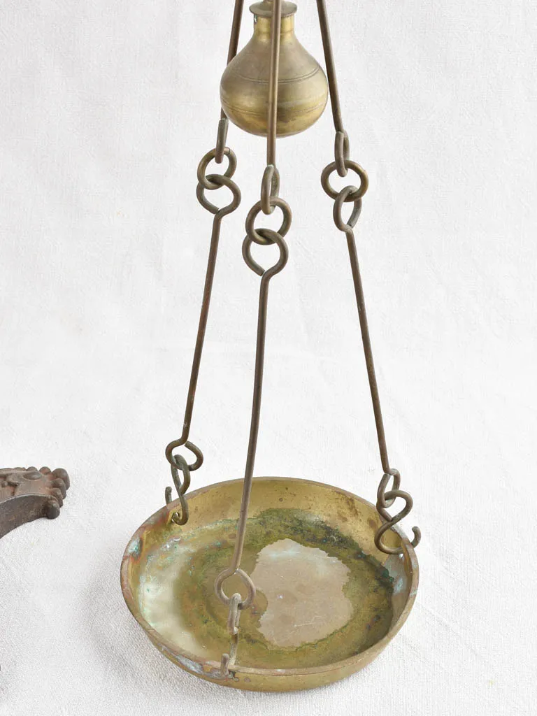 Antique English weigh scales 33½"