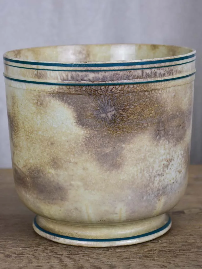 Antique French mustard pot 6¾"