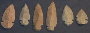 Arrowhead, Sandstone Hand Knapped Sandstone