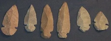 Arrowhead, Sandstone Hand Knapped Sandstone