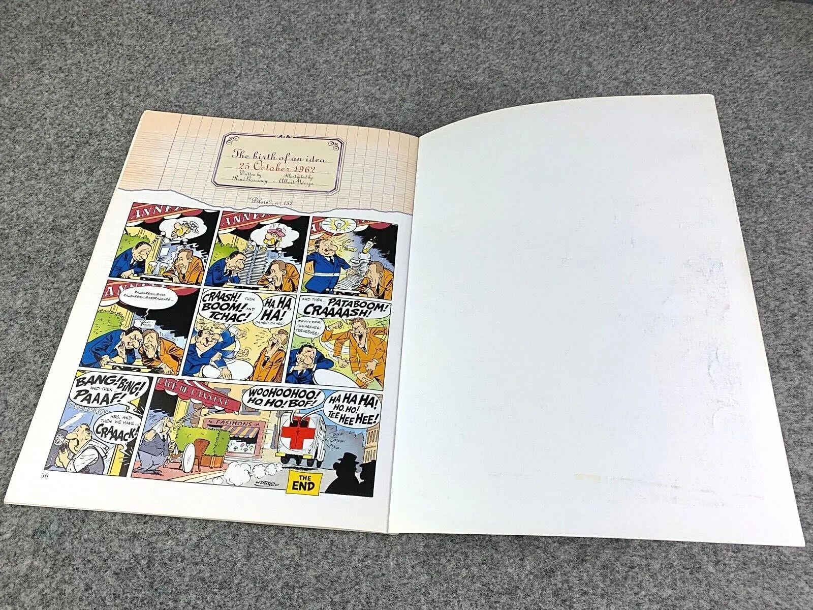 Asterix & the Class Act - 2000s Orion/Sphere UK Edition Paperback Book EO Uderzo