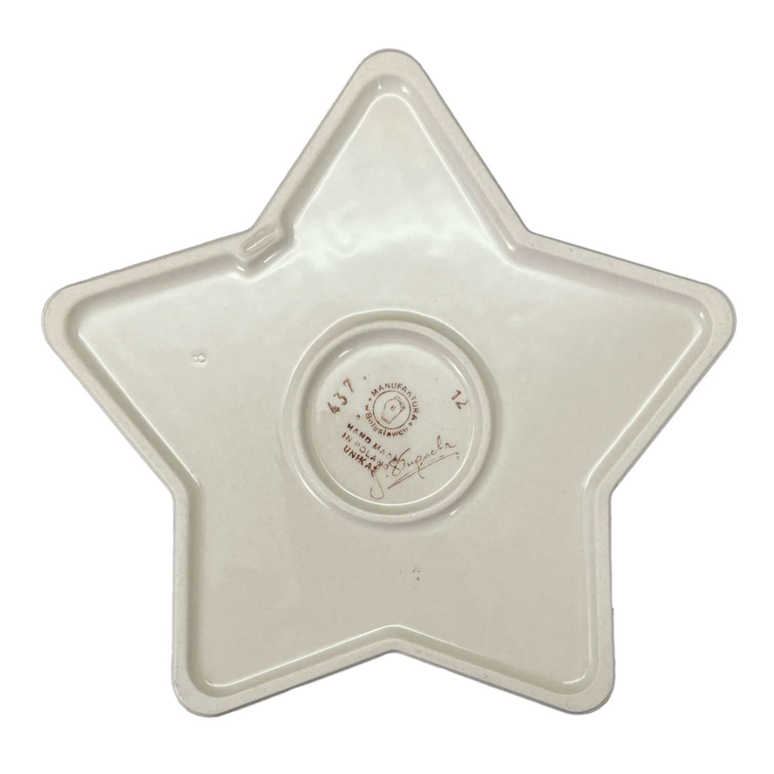 Baker, Star-Shaped, 10" in "Hummingbird Harvest" by Manufaktura | M045S-JZ35