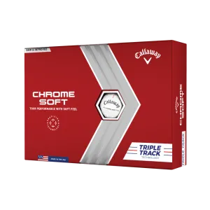 BALLE CALLAWAY CHROME SOFT TRIPLE TRACK 22