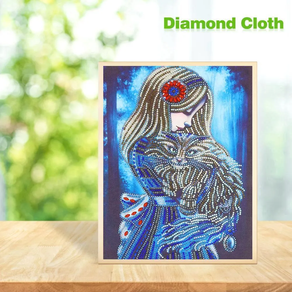 Beauty 5D DIY Special Shaped Diamond Painting