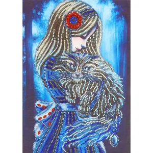 Beauty 5D DIY Special Shaped Diamond Painting