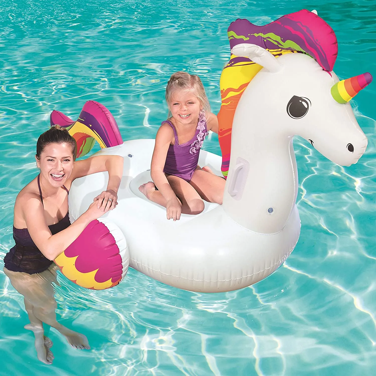 Bestway Fantasy Unicorn Rider (59" x 46"/1.50m x 1.17m)