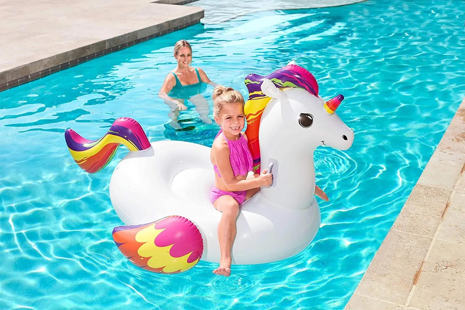 Bestway Fantasy Unicorn Rider (59" x 46"/1.50m x 1.17m)