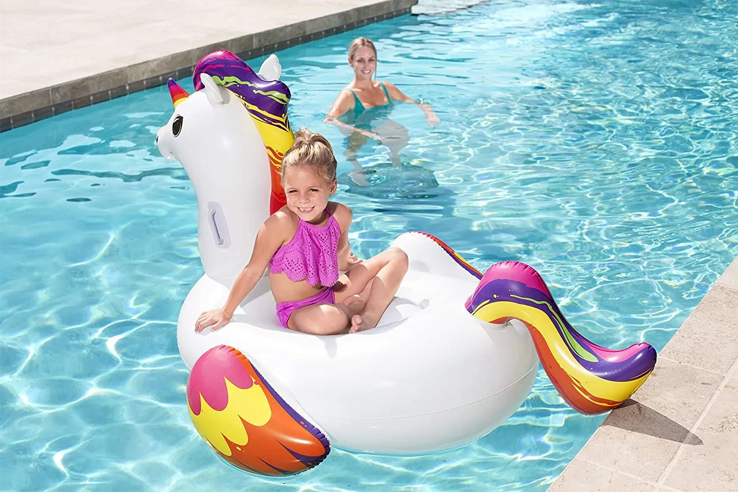 Bestway Fantasy Unicorn Rider (59" x 46"/1.50m x 1.17m)