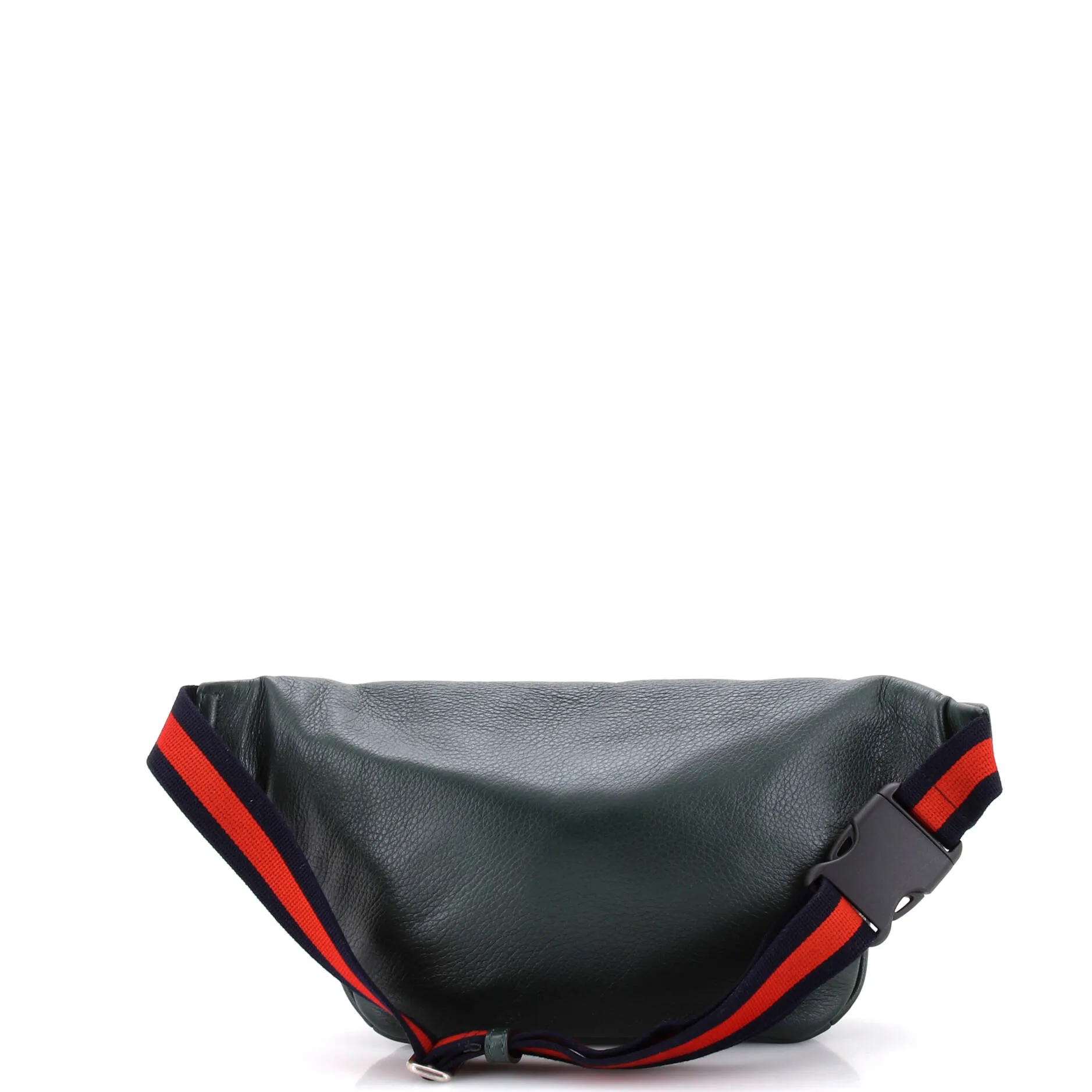 Bijoux Front Zip Waist Bag Crystal Embellished Leather