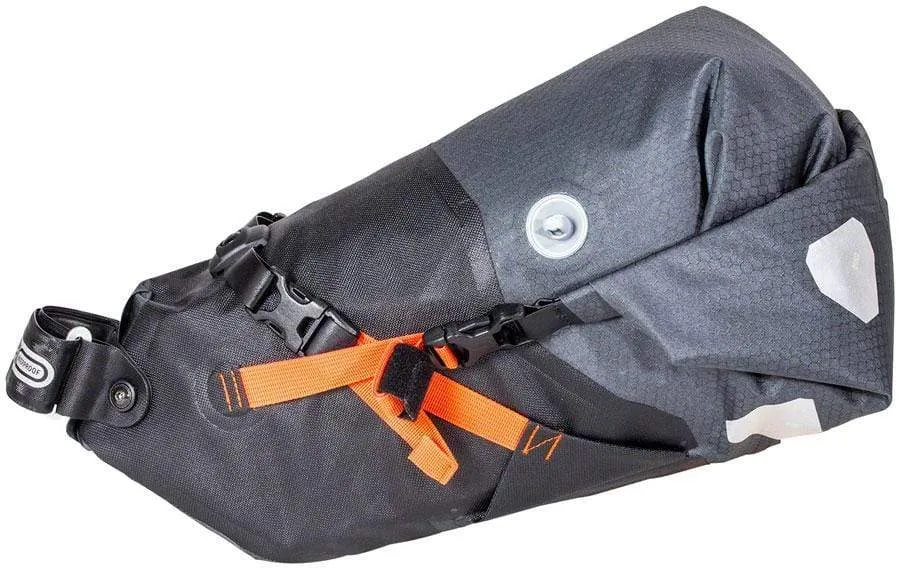 Bike Packing Seat Pack Medium: 11 Liter, Gray/Black