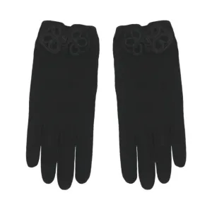 Black Gloves with Frog Fastener