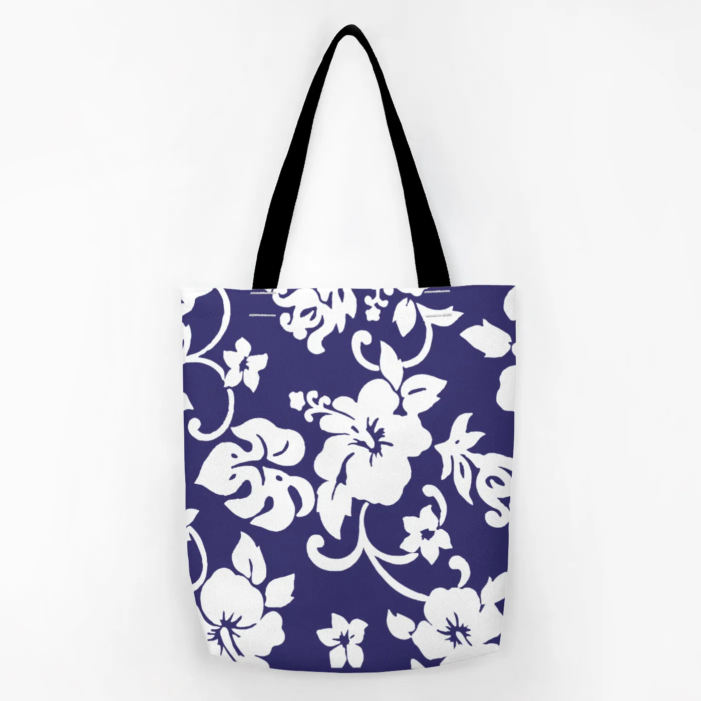 BLUE HAWAIIAN TOTE BAG