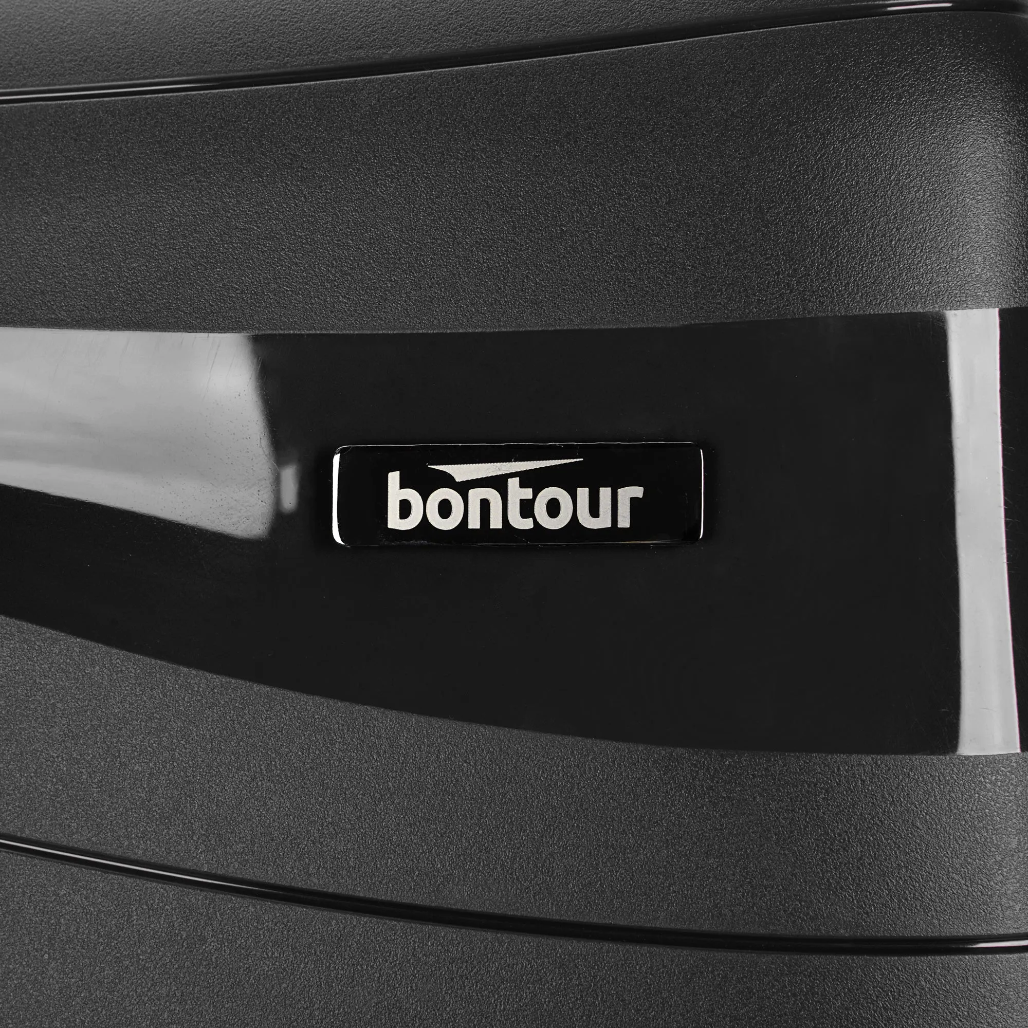 BONTOUR "Flow" 4-wheel suitcase 76x51x31 cm with TSA lock, size L, black