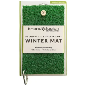 Brand Fusion Winter Golf Fairway Mat