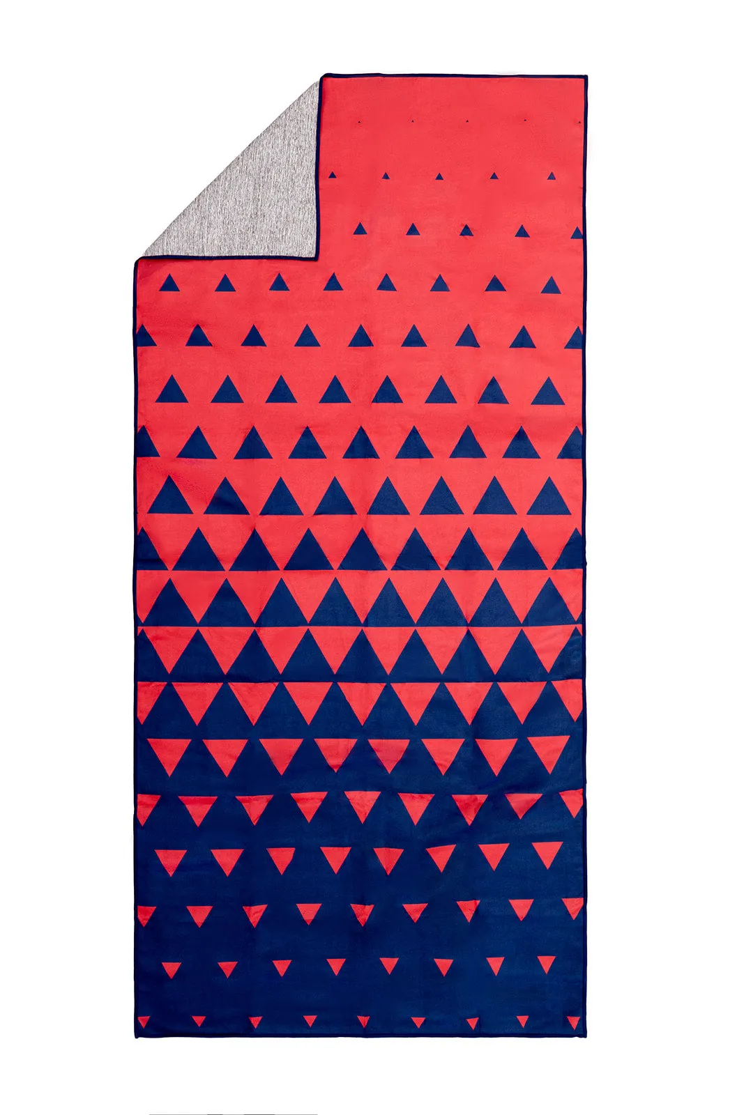 Bundle - Blue/Red Gym Towel & Pouch
