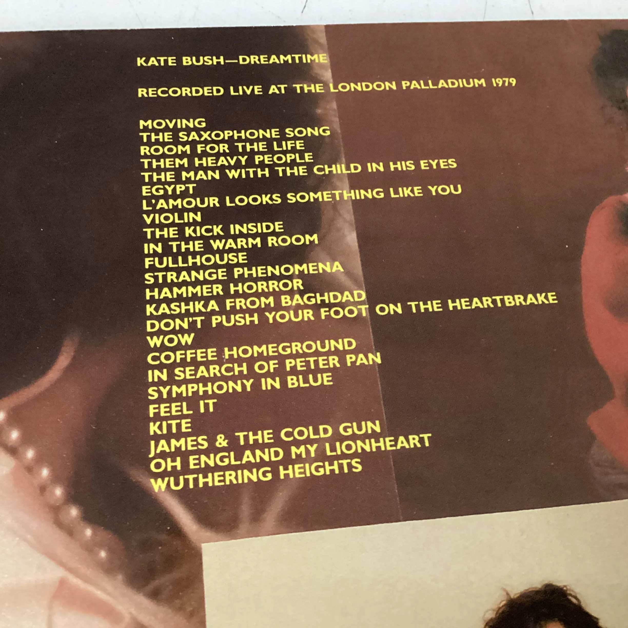 BUSH, KATE = DREAMTIME: LONDON PALLADIUM 1979 (3LP) (US 1987)