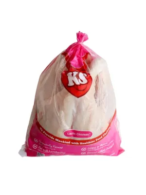 (BUY 2 FREE 1 COOLER BAG) KS LACTO ORGANIC SUPER CHICKEN FROZEN ( /-2.7 KG)
