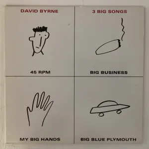 BYRNE, DAVID = 3 BIG SONGS (12 IN.) (CDN 1981) (USED)