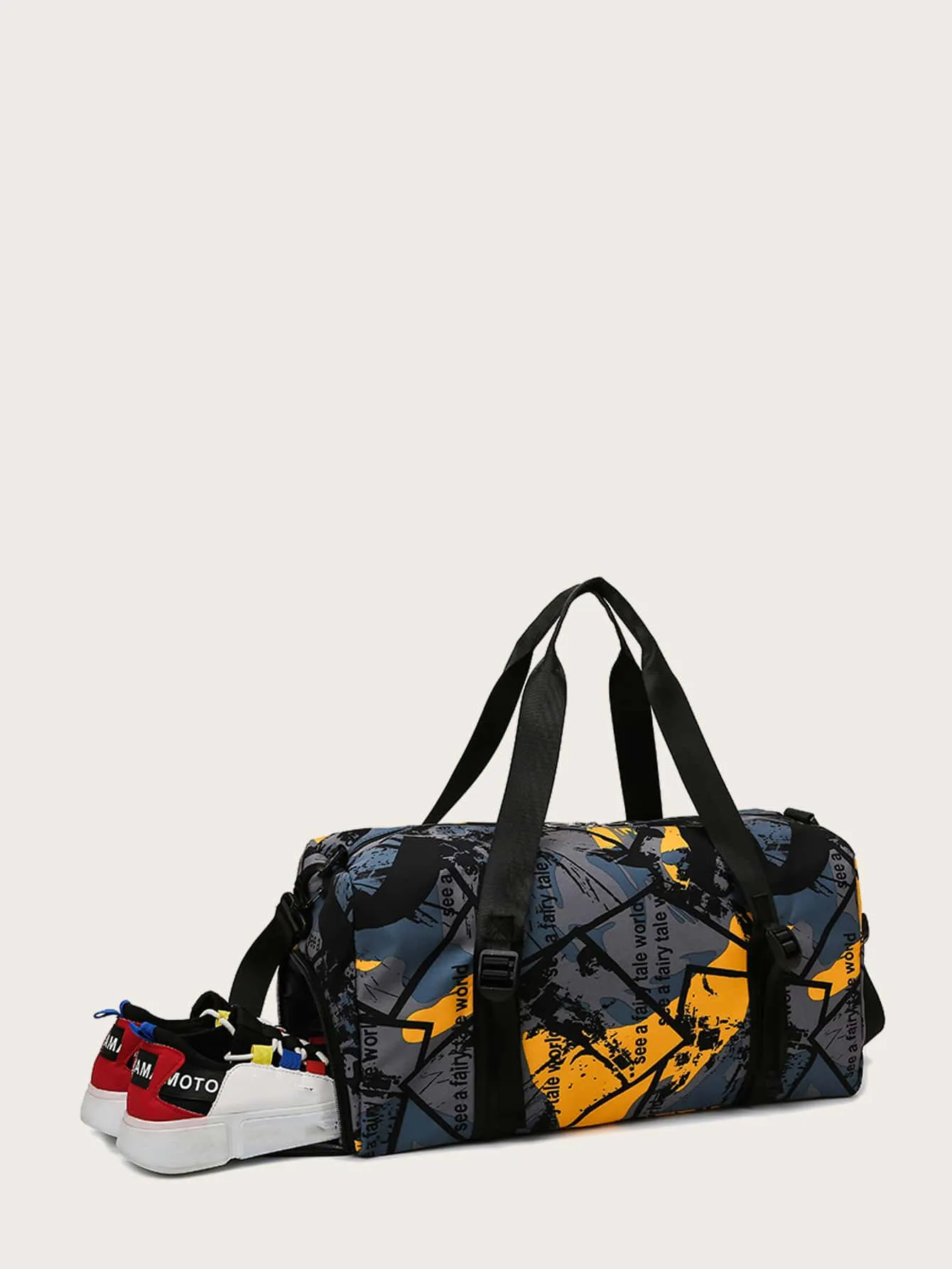 Camo Print Training Bag