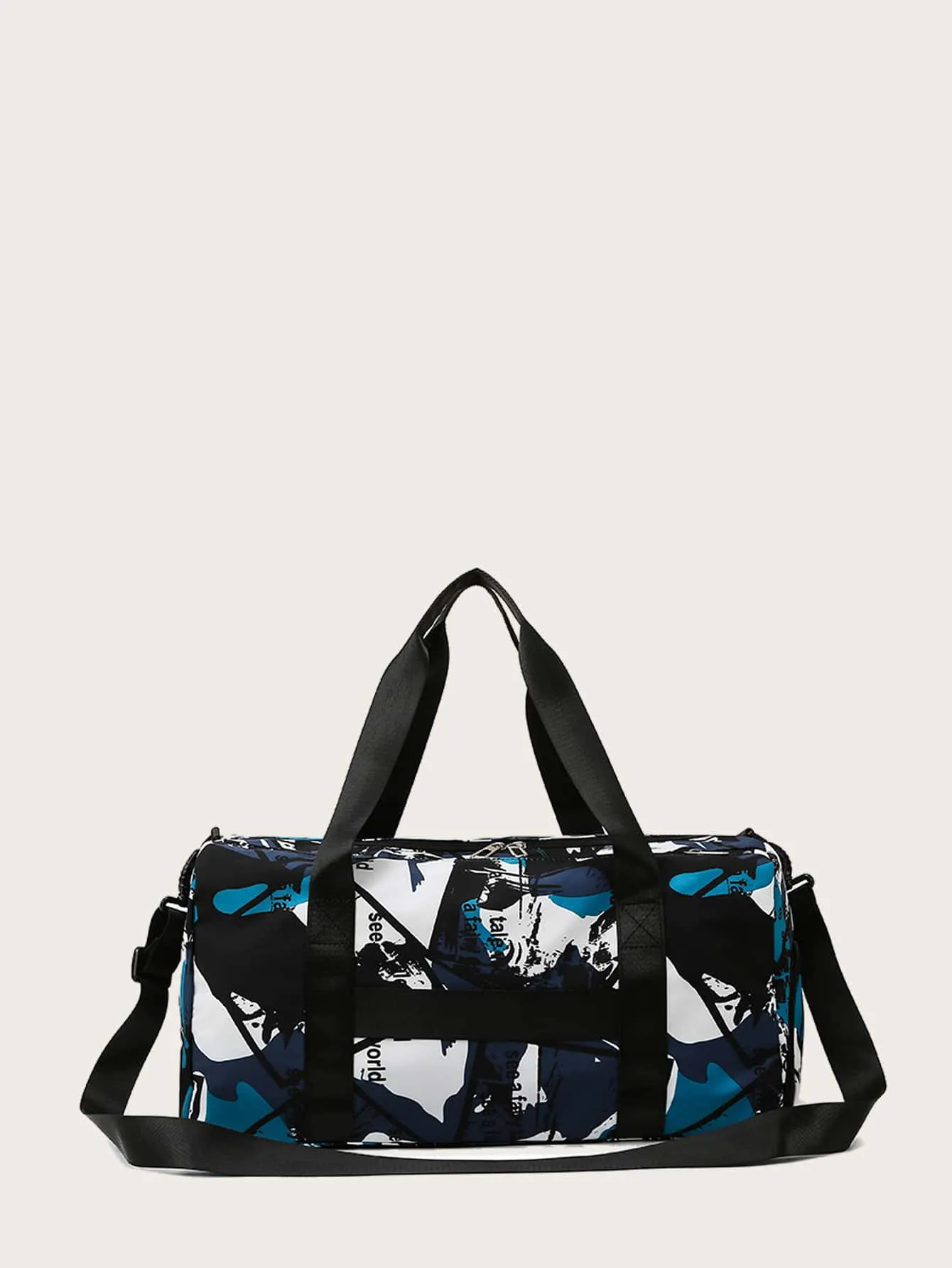 Camo Print Training Bag